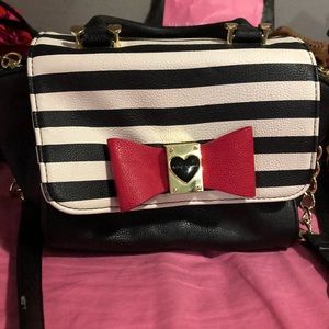 Betsy Johnson shoulder purse